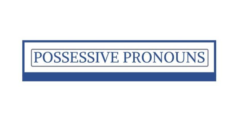 POSSESSIVE PRONOUNS