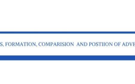 KINDS, FORMATION, COMPARISION AND POSITION OF ADVERBS