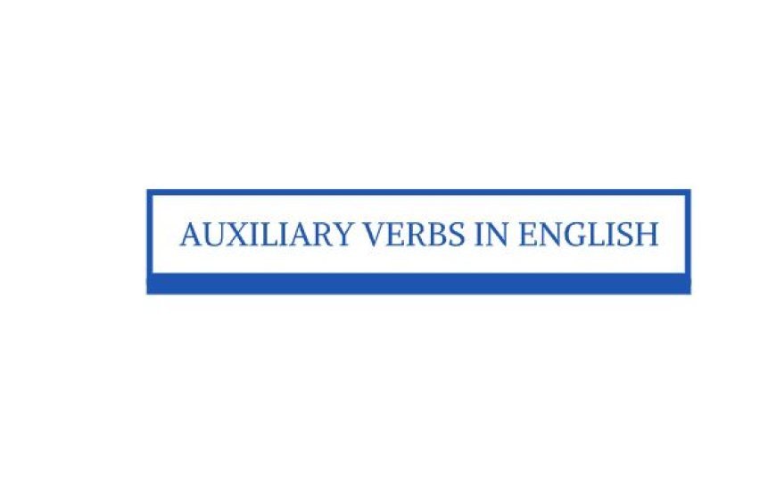 AUXILIARY VERBS IN ENGLISH