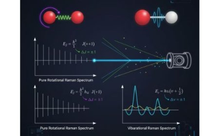 Pure Rotational and Vibrational Raman Spectra of Diatomic Molecules