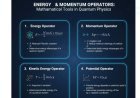 Energy and Momentum Operators in Quantum Mechanics