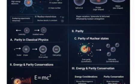 NUCLEAR SIZE, SHAPE AND PARITY