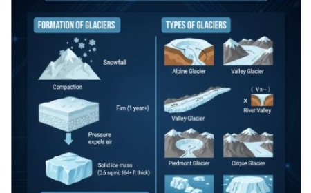 GLACIERS AND FORMATION OF GLACIERS