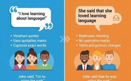 Direct and Indirect Speech: Definition, Rules, and Examples