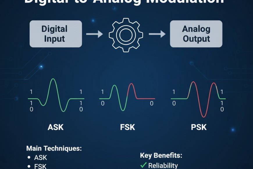 Digital and Analog Signals: Understanding ASK, FSK, and PSK Modulation Techniques