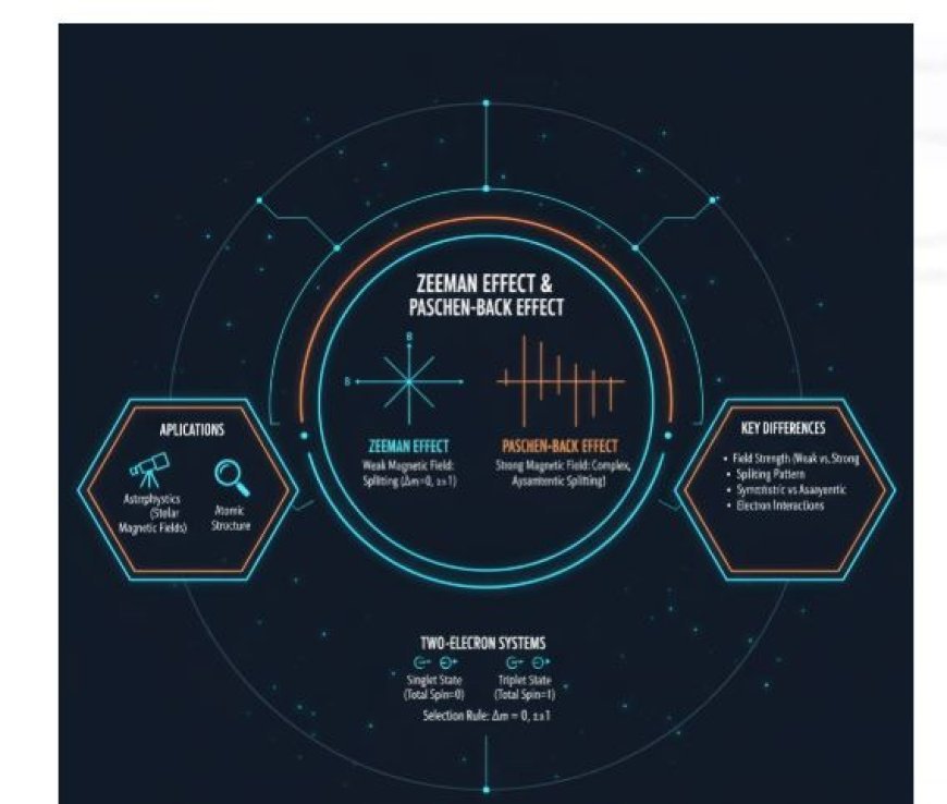 Zeeman Effect and Paschen Back Effect