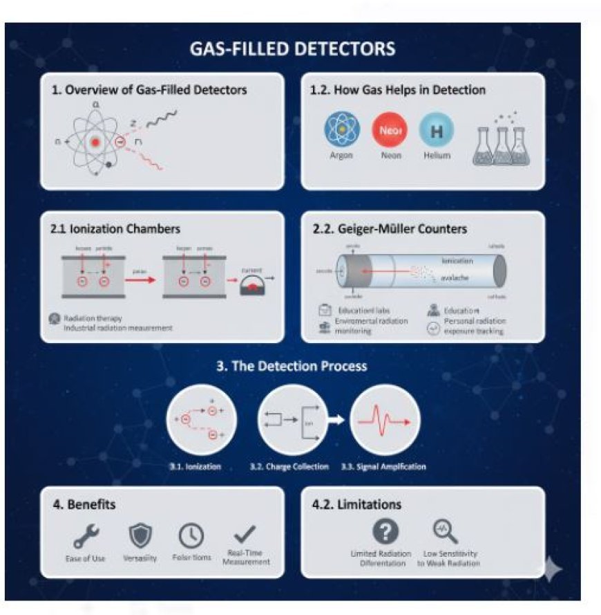 Gas-Filled Detectors and Their Role in Detecting Ionizing Radiation