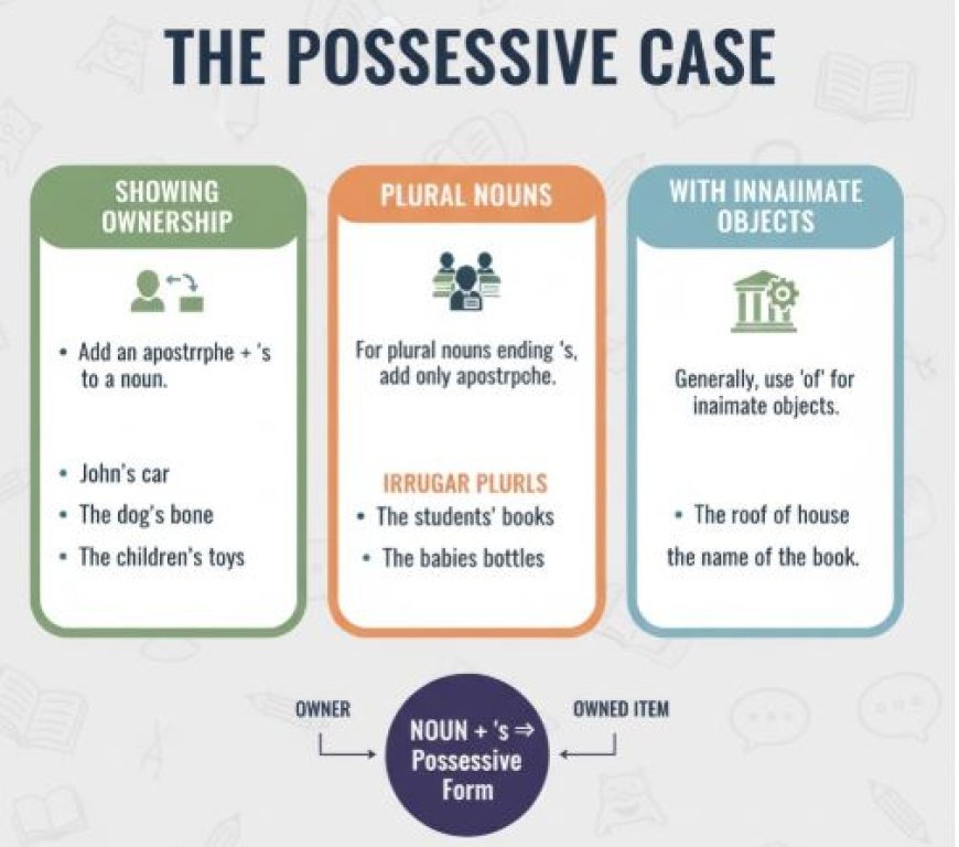 THE POSSESSIVE CASE