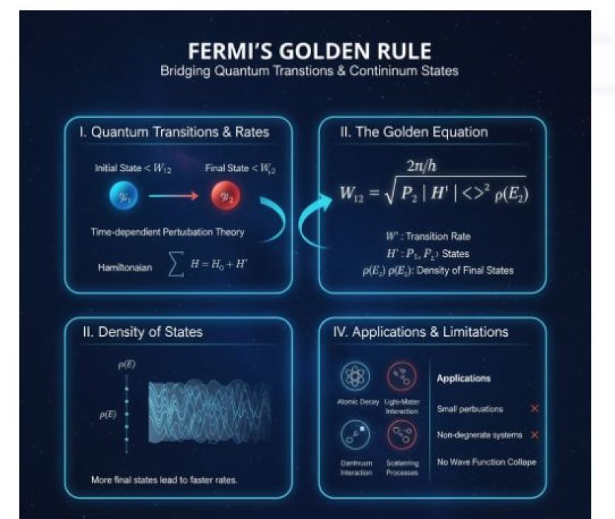 Fermi’s Golden Rule and Transitions Between Continuum States