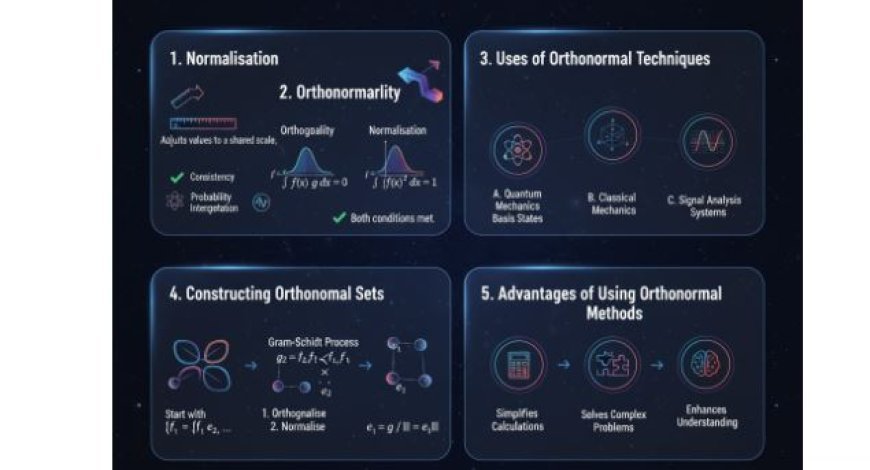 Orthonormal Normalisation Technique