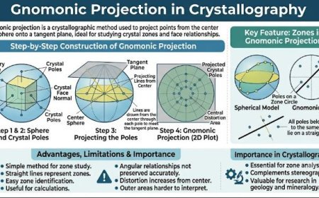 Gnomonic Projection in Crystallography