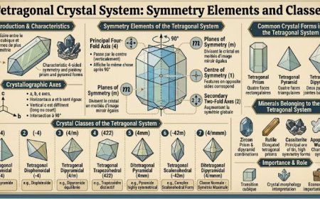 Tetragonal Crystal System: Symmetry Elements and Classes