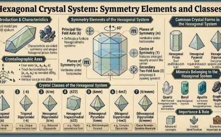 Hexagonal Crystal System: Symmetry Elements and Classes