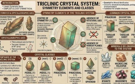 Triclinic Crystal System: Symmetry Elements and Classes