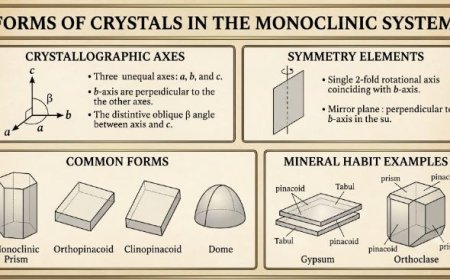 Forms of Crystals in the Monoclinic System
