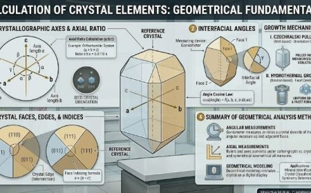 CALCULATION OF CRYSTAL ELEMENTS