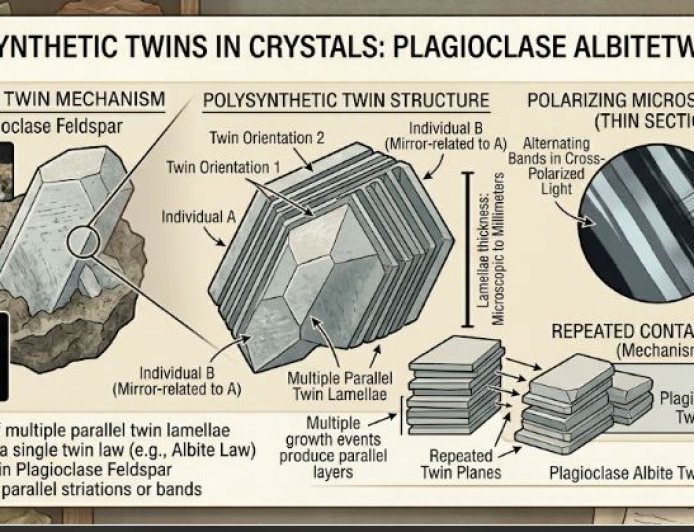 POLYSYNTHETIC TWINS IN CRYSTALS