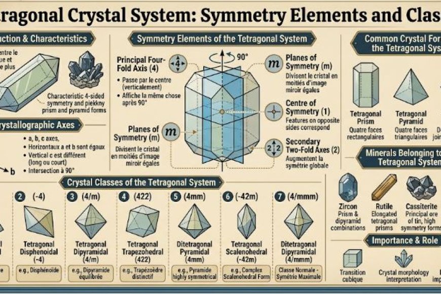 Tetragonal Crystal System: Symmetry Elements and Classes