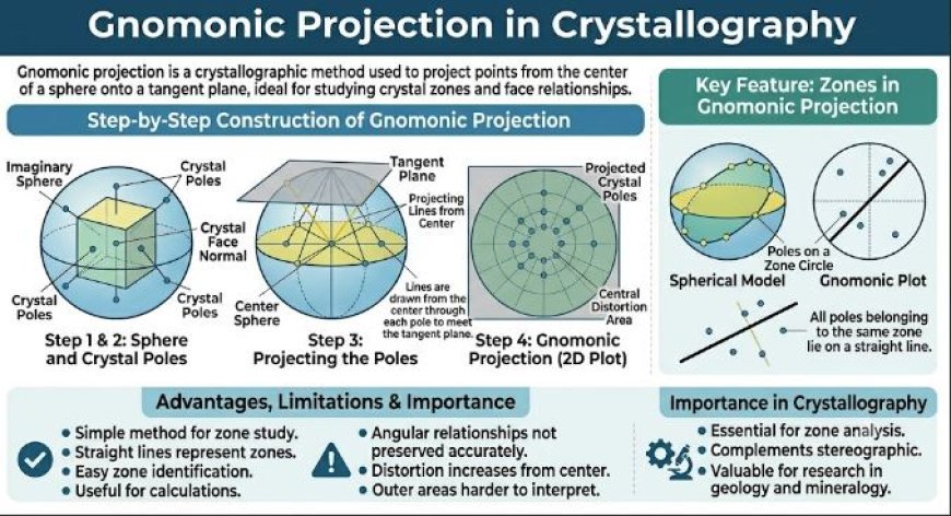 Gnomonic Projection in Crystallography