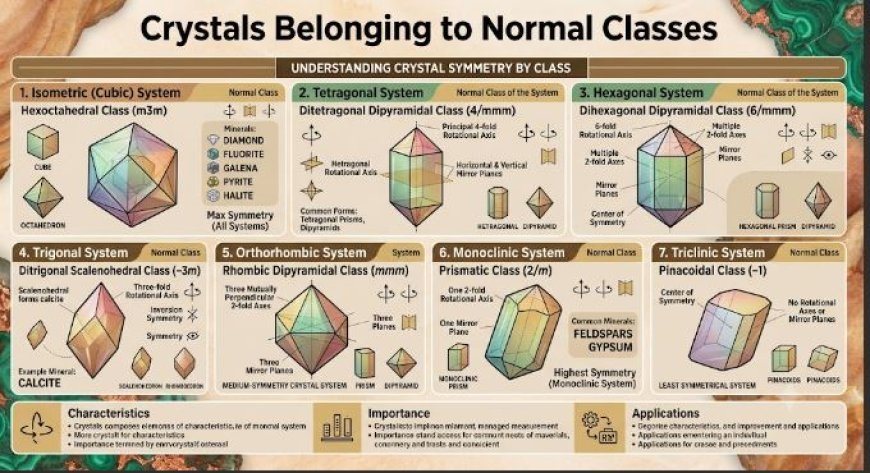 Crystals Belonging to Normal Classes