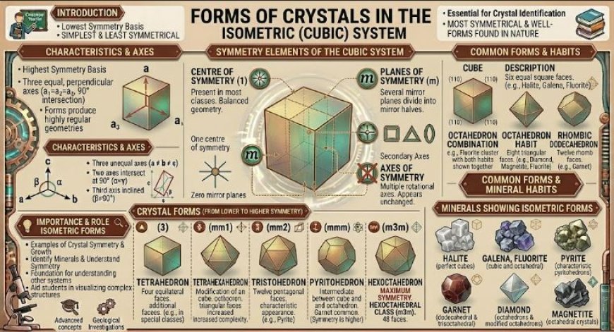 Forms of Crystals in the Isometric (Cubic) System