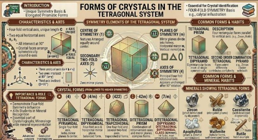 Forms of Crystals in the Tetragonal System