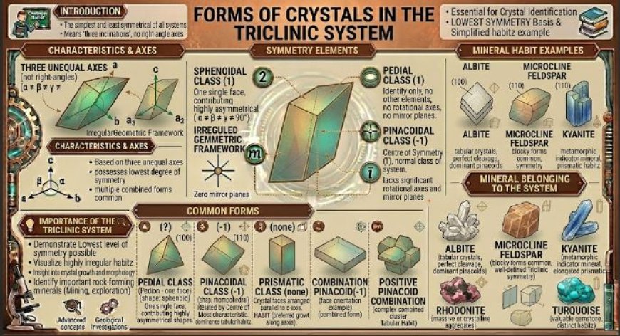 Forms of Crystals in the Triclinic System