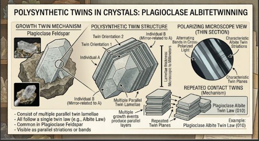 POLYSYNTHETIC TWINS IN CRYSTALS